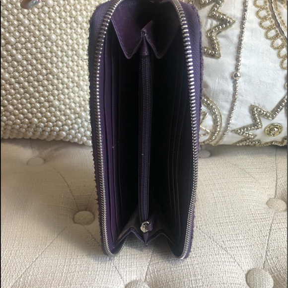 Purple python wallet - Picture 3 of 4